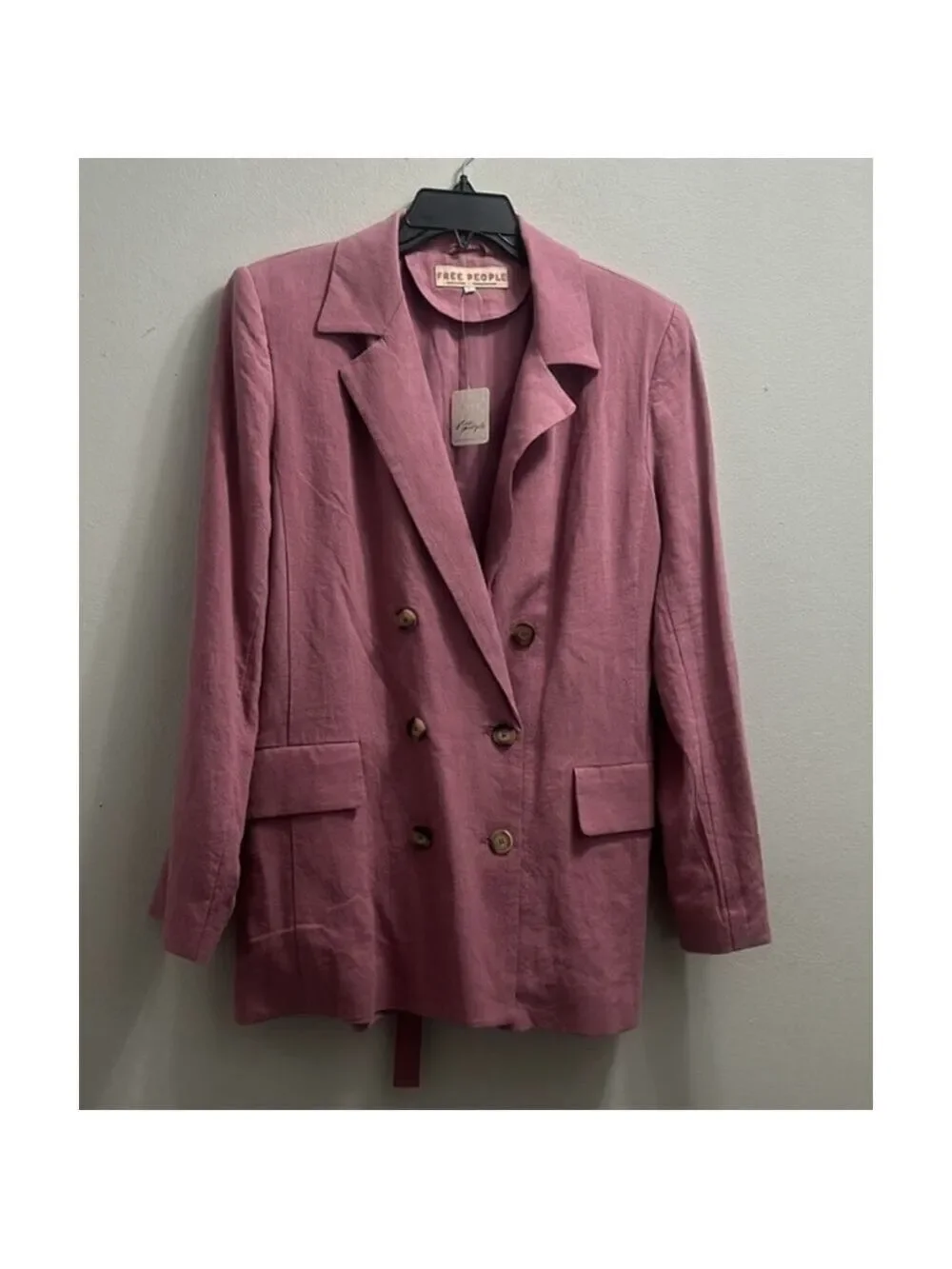 Women's Free People Blazer Size S Purple
